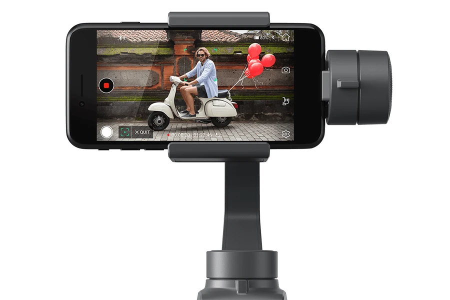 DJI Osmo Mobile 2 Портативный смартфон gimbal легкий дизайн, интеллектуальные функции и долговечный аккумулятор