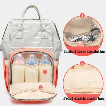 Mummy Maternity Nappy Backpack Bag Large Capacity Mom Baby Multifunction Outdoor Travel Diaper Bags For Baby Care baby diaper bag mummy maternity backpack changing nappy bag large capacity multifunction outdoor travel bag for baby care