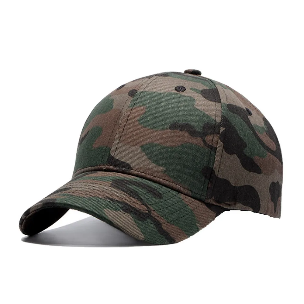 Camouflage Camo Men's Adjustable Baseball Cap , Army Green Printed ...