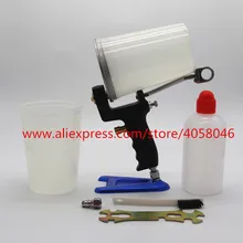 Из эпоксидной смолы гелевое покрытие пистолет-распылитель стекло Усиленный пластиковый распылитель для чистки ванной специальный пистолет-распылитель портативный переменный Калибр пистолет-распылитель