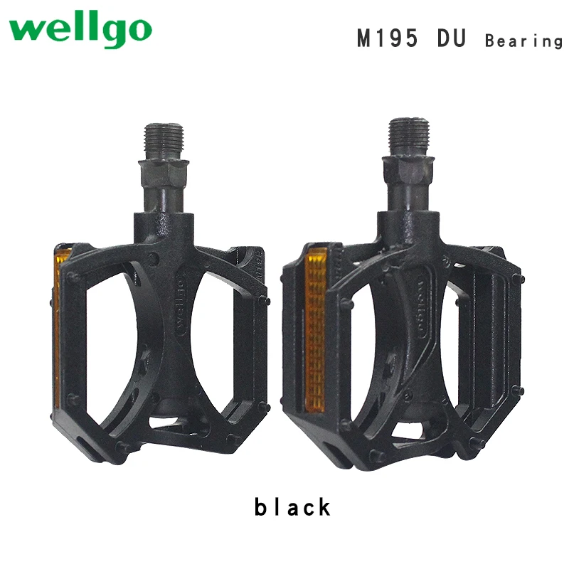 Велосипедные педали Wellgo M195 MTB из алюминиевого сплава педаль подшипника для