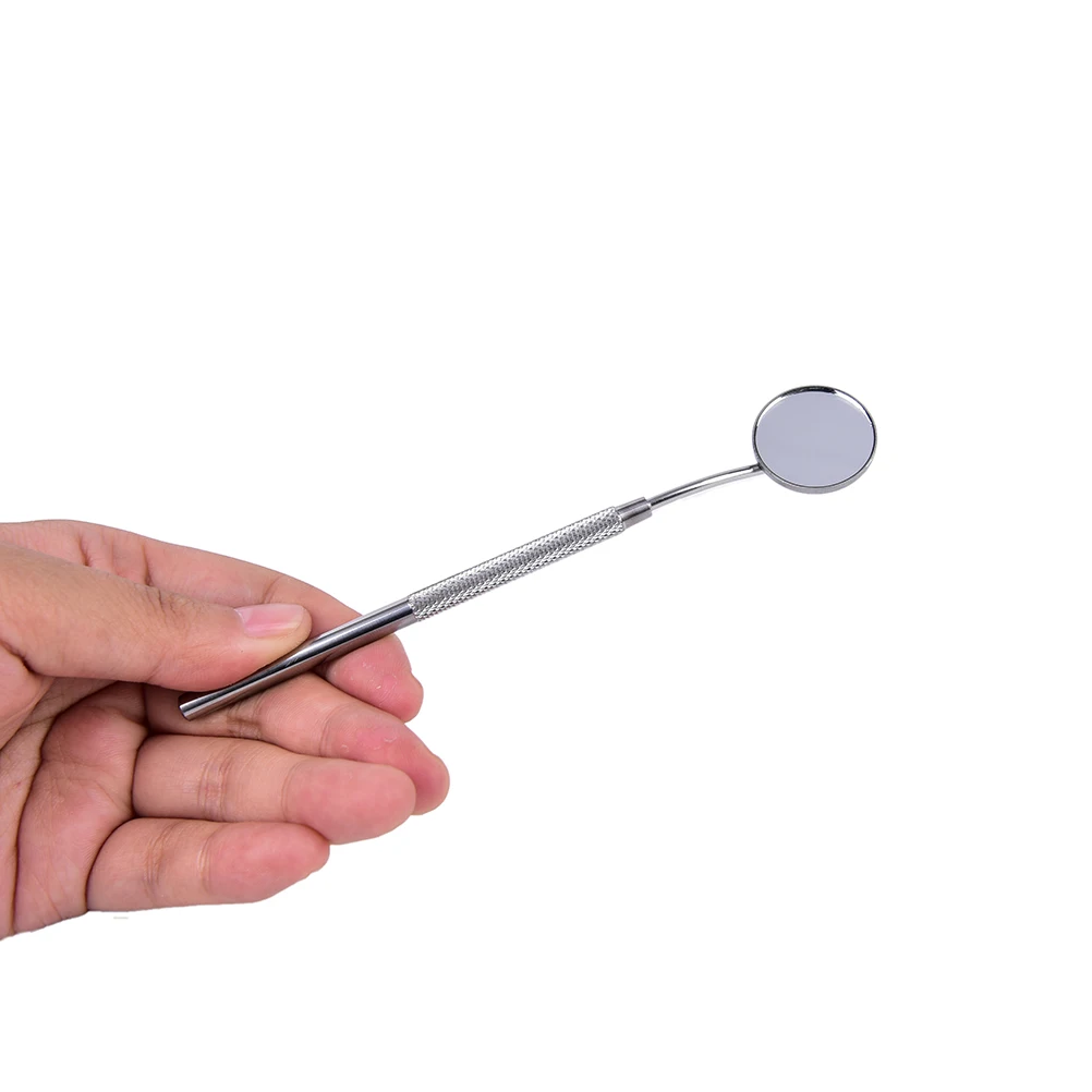 Зубные зеркало женской гигиены продукт Нержавеющая сталь Ручка инструмент для чистки зубов проверки для здравоохранения