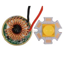 Cree cxa MT-G2 mtg2 easywhite 18v 18.5w, branco quente, alta potência, emissor de luz 20mm, cobre, pcb w/ 26mm 1-modo 5-modo driver