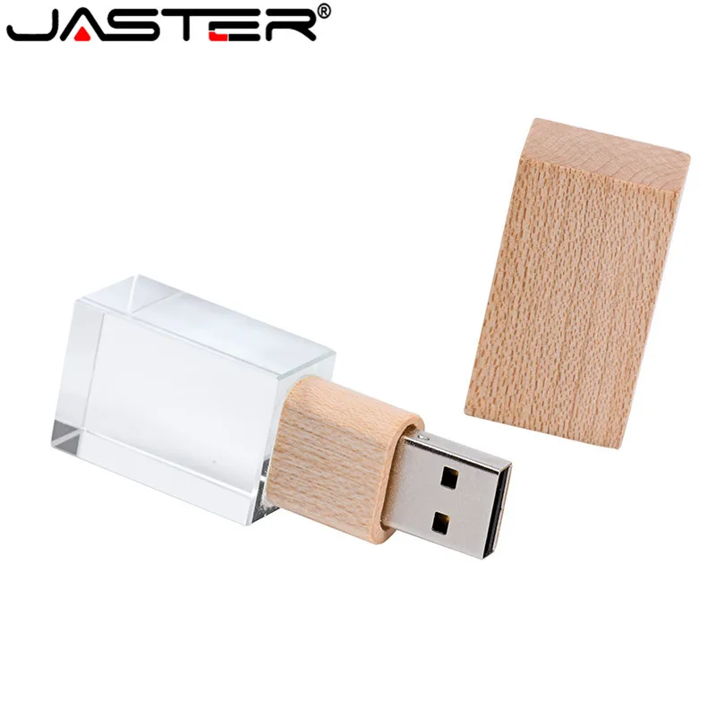 JASTER(10 шт. бесплатный логотип) USB 2,0 свадебная фотография подарок деревянный Кристалл Деревянный 64 ГБ 32 ГБ 16 ГБ 4 ГБ памяти флэш-накопитель