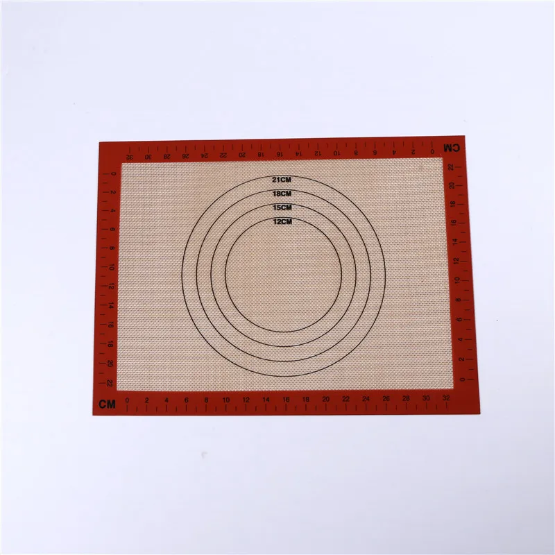 

Non-Stick Silicone Baking Mat Pad Baking Sheet Glass Fiber Rolling Dough Mat