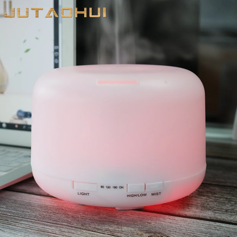 

2019 free shipping 014 Ultrasonic Humidifier Aromatherapy Oil Diffuser Cool Mist With Color LED Lights essential oil for home O