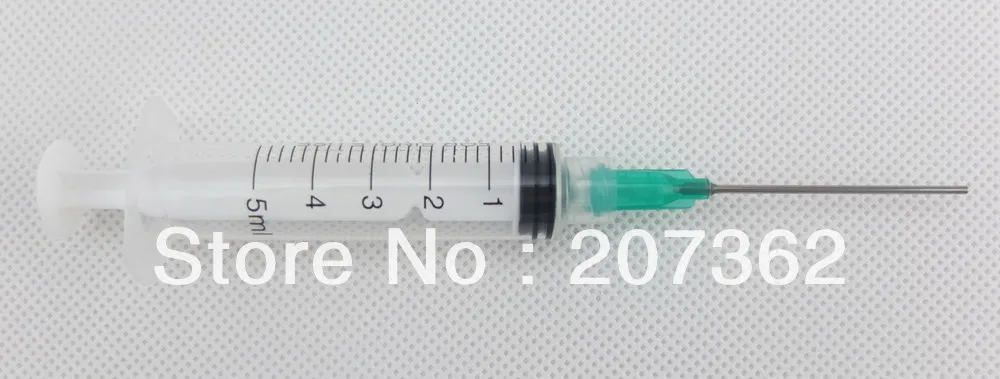 

5ml Syringe with 18G X 11/2inch Blunt Tip Fill Needle, 10 pack