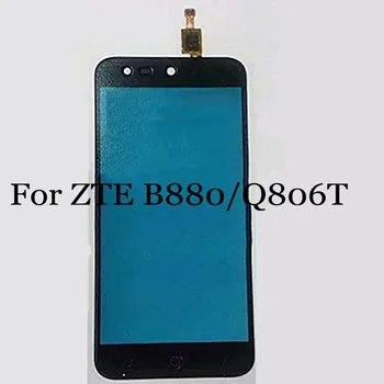 

2PCS High quality For ZTE B 880 Q806 T Touch Screen Digitizer Sensor Replacement For ZTE B880 Q806T Touch panel with flex cable