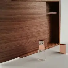 Rose Gold Crystal usb 3.0 interface memory flash stick with walnut box (free logo)