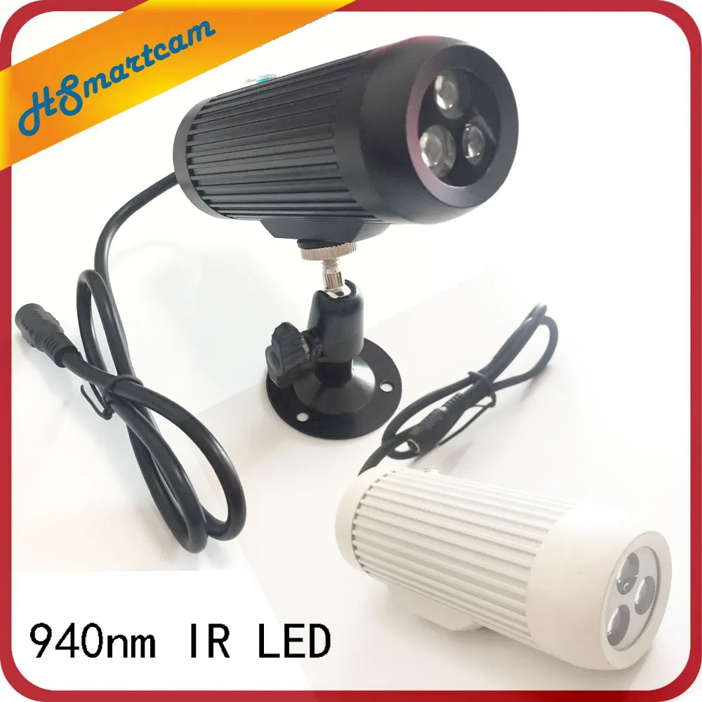  CCTV 940nm 3pcs IR LED Surveillance Cameras night-vision Fill light 940nm Invisible Day Night IR Ar - 32859814973