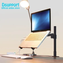 Altura Ajustável Mesa de Fixação 11-15 polegada Laptop Titular Movimento Total de Refrigeração Lapdesk Notebook Titular Brakcet Stand Tablet PC