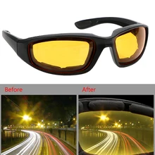 Очки для мотокросса, ночное видение, водители, очки для автомобиля, ночное видение, Glasse, УФ-защита, защитные шестерни, солнцезащитные очки, антибликовые