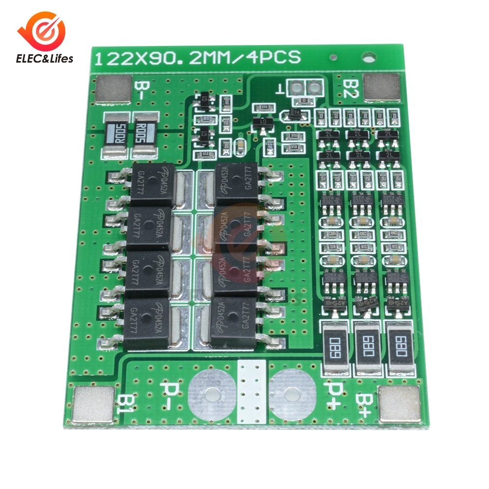 3S 25A 18650 Защитная плата для литиевых аккумуляторов BMS PCM печатная плата с балансом литий-ионных батарей Lipo модуль для сотовых батарей