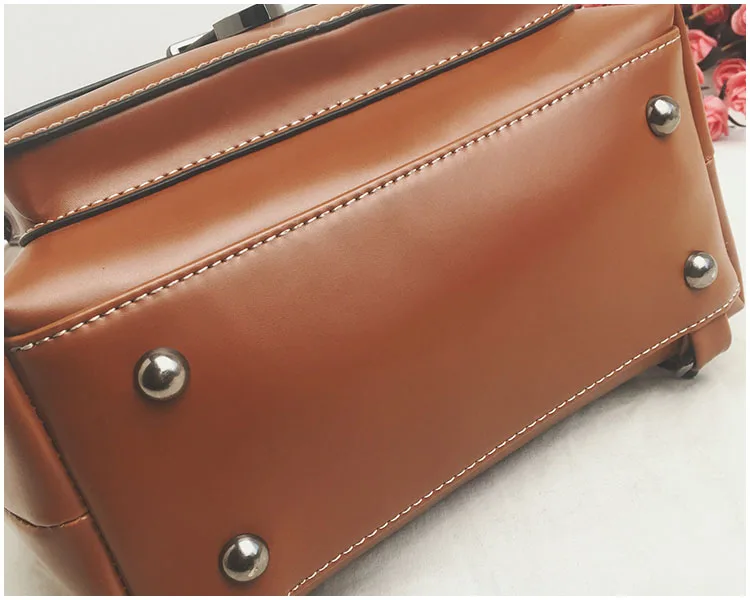 nova alta qualidade couro do plutônio bolsas