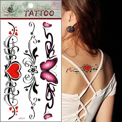 

Free Shipping New 2018 Classic Tattoo Waterfproof Fake Temporary Tattoo Sticker