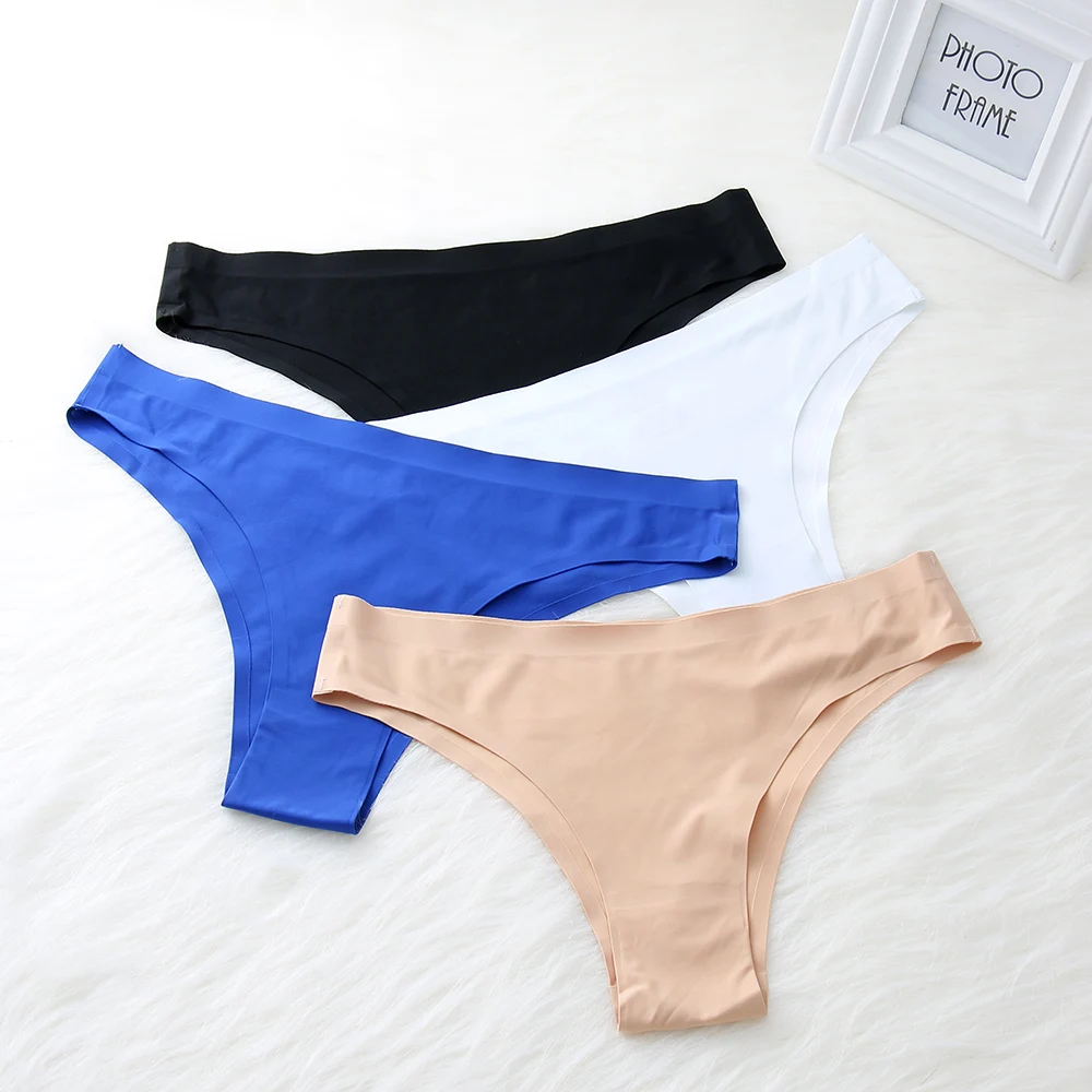1 Pc New Comfatable Women Lady Invisible Briefs Underwear Thong Panties