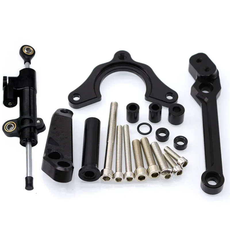 Nordson Motorcycles Adjustable Steering Stabilize Damper For kawasaki Z900 2017 2018 Bracket Mount Support Kit