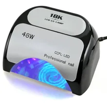 Профессиональная Сушилка для ногтей CCFL+ светодиодная лампа для сушки ногтей Автоматическая 48 Вт отверждение для УФ-гель для ногтей инструменты для ногтей автоматический датчик