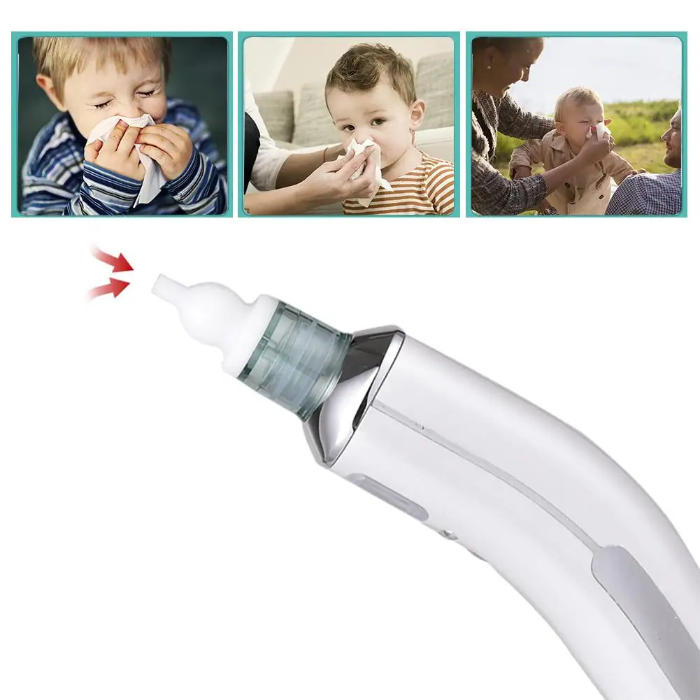 Новинка, Детский носовой аспиратор, Электрический Очиститель носа для новорожденных, чистый всасывающий для мальчиков и девочек