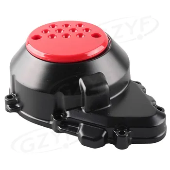 

Engine Stator Crank Case Generator Cover Crankcase For Kawasaki Z1000 2003 2004 2005 2006 CNC Aluminum Black + Red