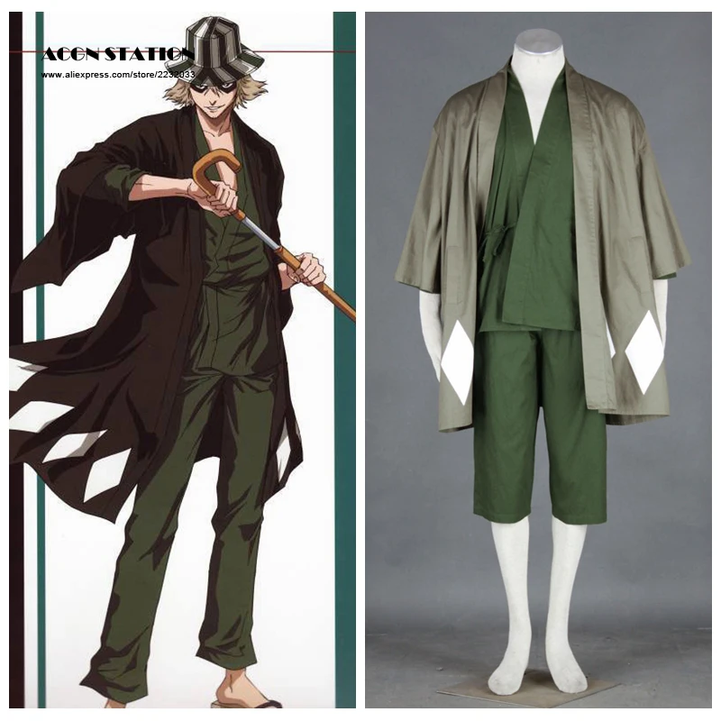 

Free Shipping Bleach Urara Kisuke Cosplay Costume for Halloween Party