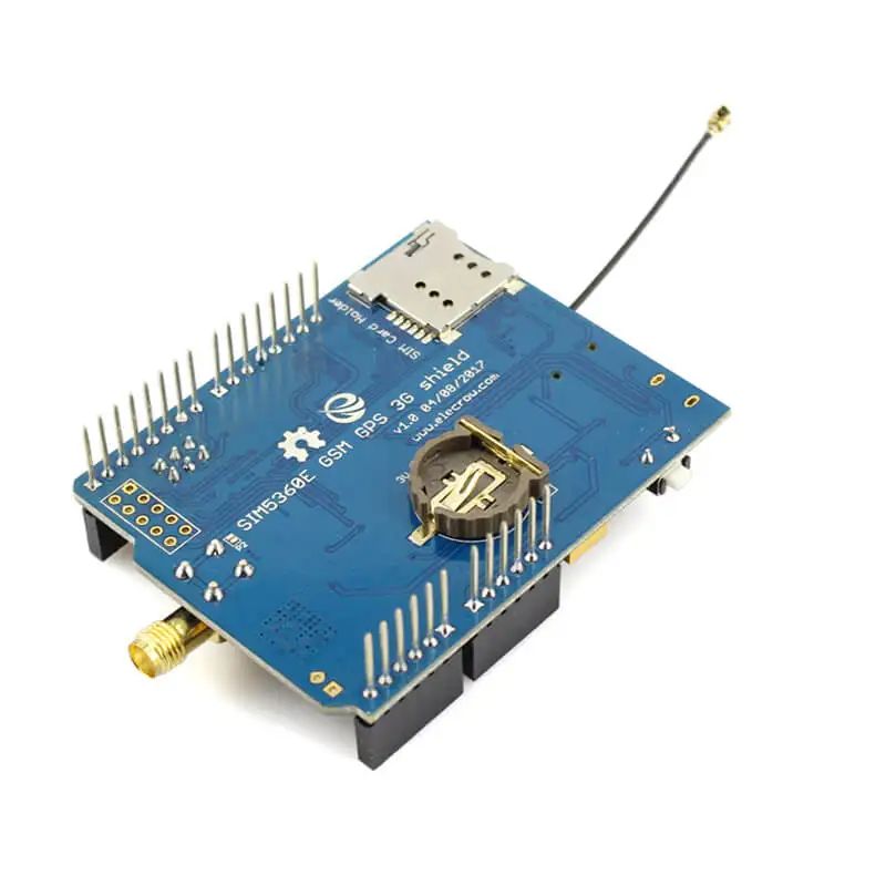 Elecrow GSM/GPRS/EDGE SIM5360E 3g щит для Arduino Uno Мега модуль A-GPS Micro SIM карта 3g сеть eCALL макетная плата