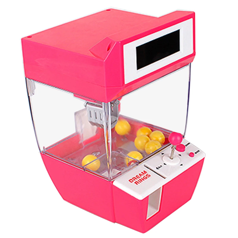 Crane Machine with Alarm Clock Kids Birthday Party Favors Gift Desktop