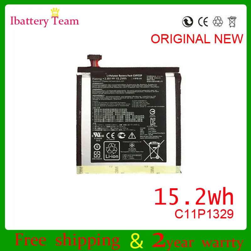 Новый аккумулятор c11p1329 для asus MeMo Pad 8 ME181C ME181CX Tablet PC 15.2wh 3 V | Компьютеры и офис