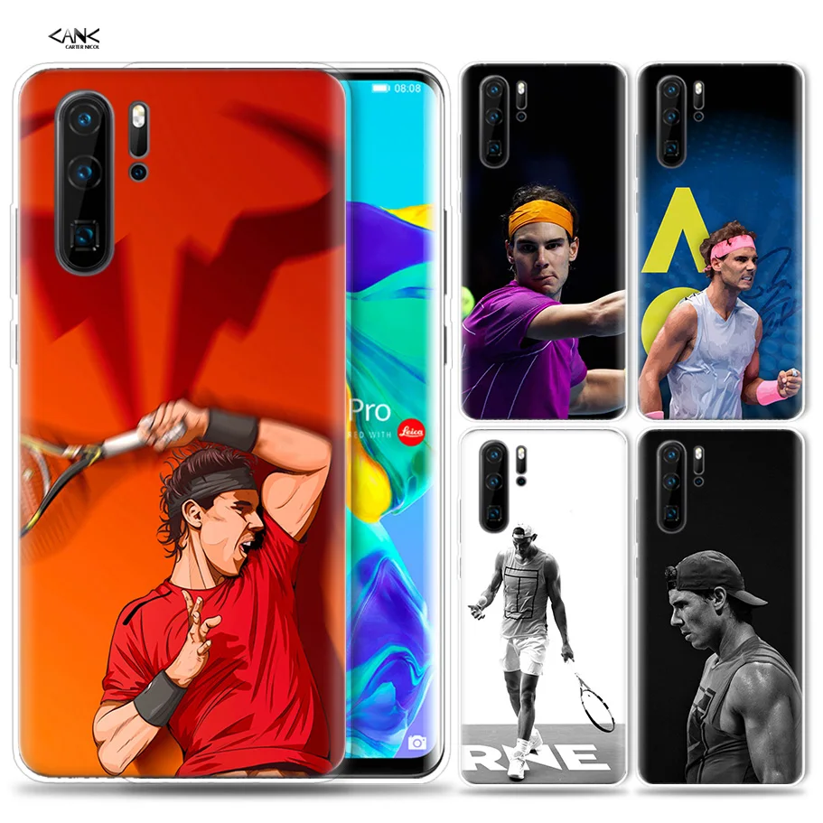 

Case for Huawei P30 P20 P10 P9 Mate 10 20 Lite Pro Mobile Cell Phone Bag P Smart Z 2019 Plus Rafael Nadal P8 P30Pro P20lite P10L