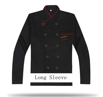 

Chef wear long sleeved autumn and winter hotel chef and kitchen kitchen work uniforms hotel chef clothing