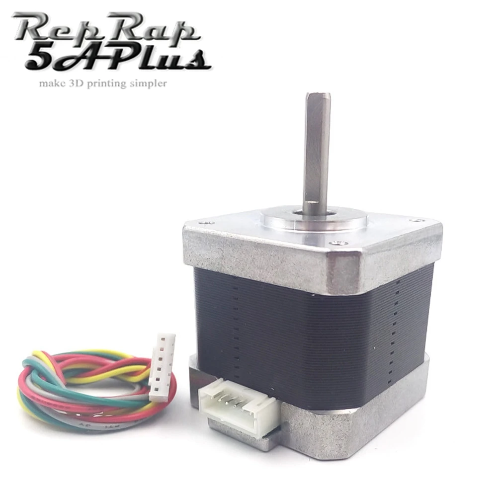 NEMA 17 Stepper Motor шаговый моторчик мотор двигвтель 4 вести 40 мм 3.75 V 1.5a 500MN. M 5.0 кг/см 3D-принтеры двигатель Бесплатная доставка 3d принтер экструдер