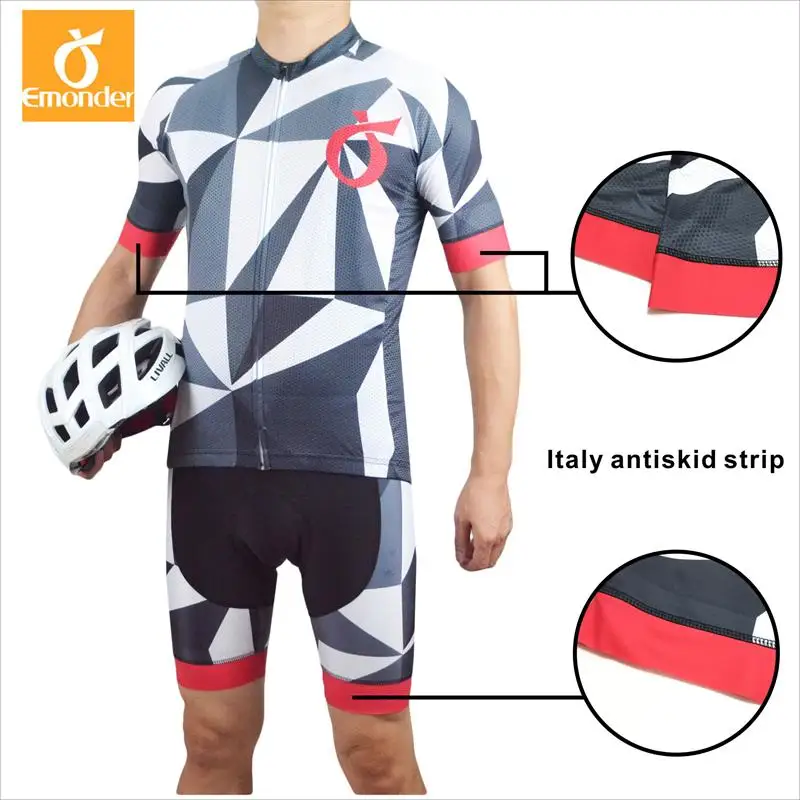 Men Cycling Sets Pro Team Jersey + Bib Shorts High Quality Pro Wear Bicycle Jersey Sets Cycling