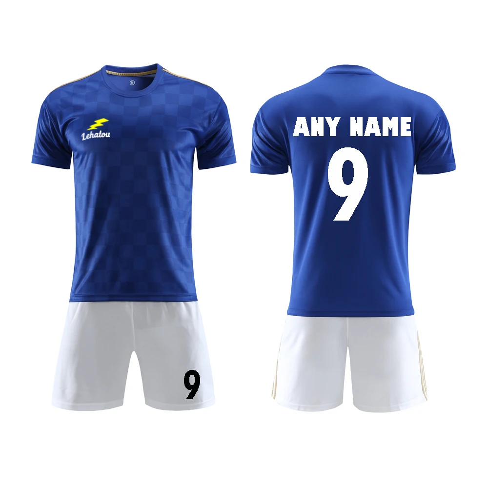 2020 Men & Boy Soccer Jersey Set VARDY MAHREZ Jerseys Kit Famous Club Football shorts Sportswear Customized | Спорт и развлечения