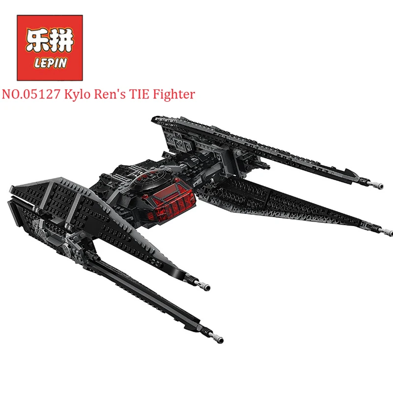 

Lepin 05127 705Pcs Star Wars Kylo Ren's TIE Fighter Set Legoing 75179 Building Blocks Bricks Educational Children Toy Model Gift