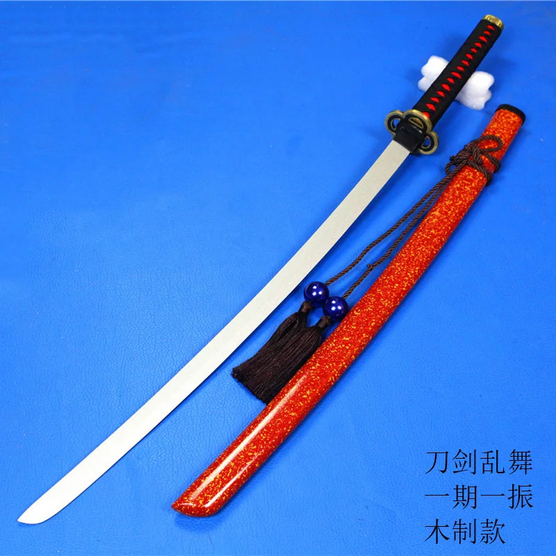 Игровой реквизит Ichigo Hitofuri Touken Ranbu японская катана Косплей деревянный меч лезвие