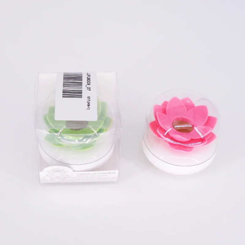 New Lotus Cotton swab box lotus cotton bud holder base room decorate / Lotus Toothpicks holder