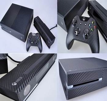 

Xbox one Console Removable Carbon Fiber Vinyl Skin Sticker Film Cover Protector for Xbox One controllers skins Stickers