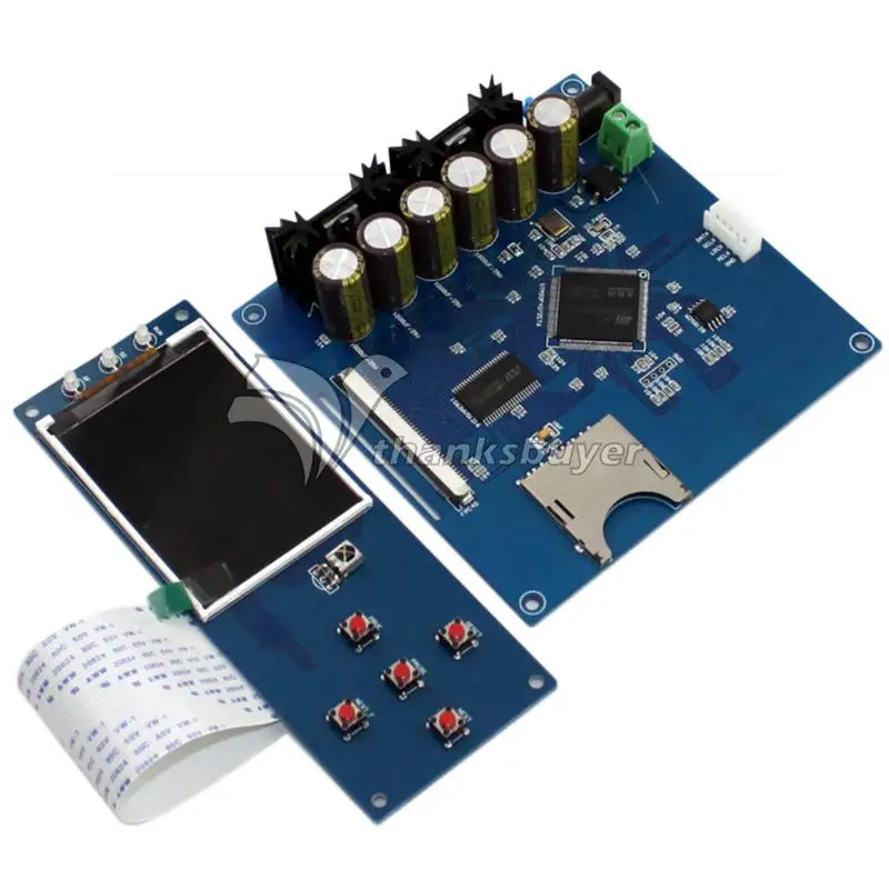 

SD No Damage Digital Turntable Luxurious Version Coaxial II2S Output STM32F407ZET6 AK4118