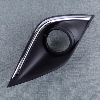 

beler Plastic Left Side Front Bumper Fog Light Lamp Bezel Cover Frame Case Grille fit for Mitsubishi Outlander 2016 2017 2018