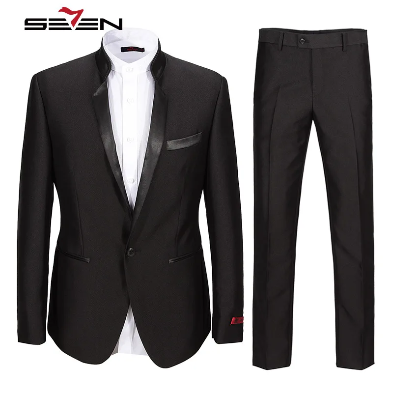 Buy Seven7 High Quality Mens Formal Mandarin Collar