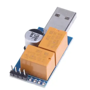 

USB WatchDog Card Double Relay 24H Blue Screen Unattended Automatic Restart For 24H PC Server Computer Gaming Mining Miner