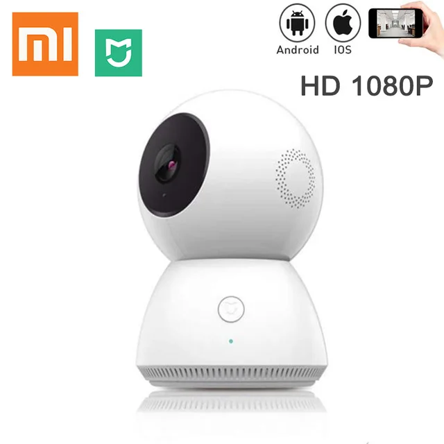 

Xiaomi Mijia Xiaobai Smart IP Camera 360 Angle 1080P Full HD Night Vision Camcorder WiFi Wireless Camera APP Control Smart Cam
