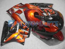 Горячая! популярные gloden черный ABS обтекатель для Honda CBR600 F3 97 98 CBR 600 F3 1997 1998 обвес VT7A