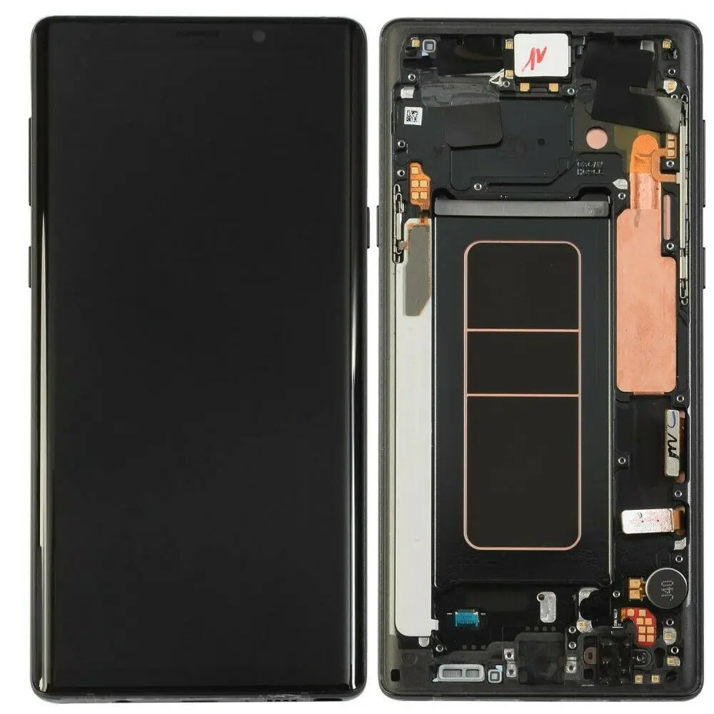 Оригинальный AMOLED LCD для SAMSUNG Galaxy Note 9 дисплей сенсорный экран дигитайзер с рамкой