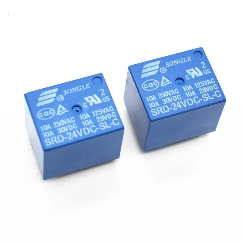 

24V DC SONGLE Power Relay T73-24V SRD-24VDC-SL-C PCB Type