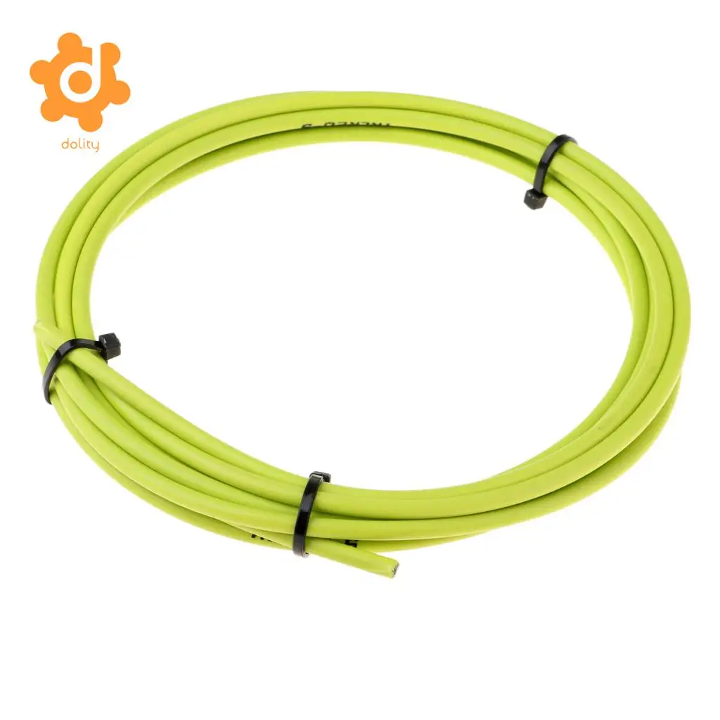 9.7 ft/Roll Bike Bicycle Derailleur Shifter Cable Housing 4mm Hose Cover Guard Protector Wrap Sleeve Black White 