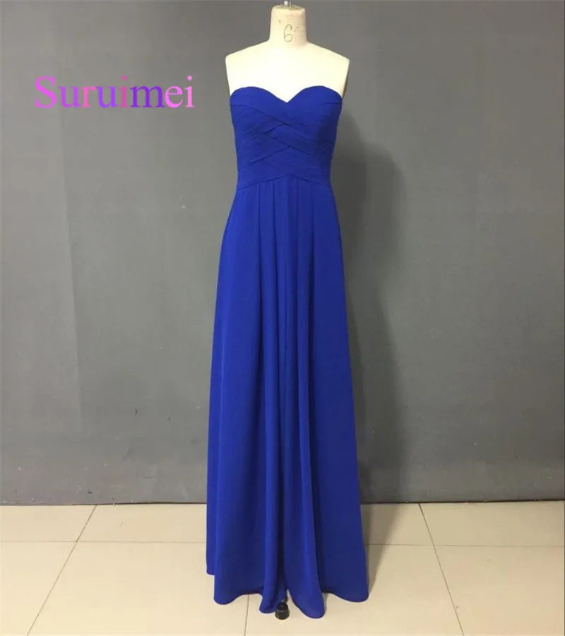 Simple 2019 Hot Sale Sweetheart Evening Dresses With Sleeveless A-line Chiffon Prom Party | Свадьбы и торжества