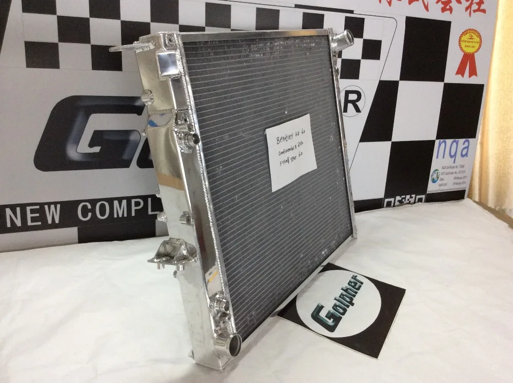 

GOLPHER ALUMINUM RADIATOR FOR BENTLEY CONTINENTAL FLYING SPUR GT