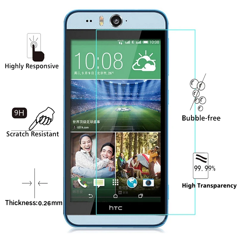 2-5D-Tempered-Glass-for-HTC-Desire-Eye-9H-High-Quality-Explosion-proof-Protective-Film-Screen