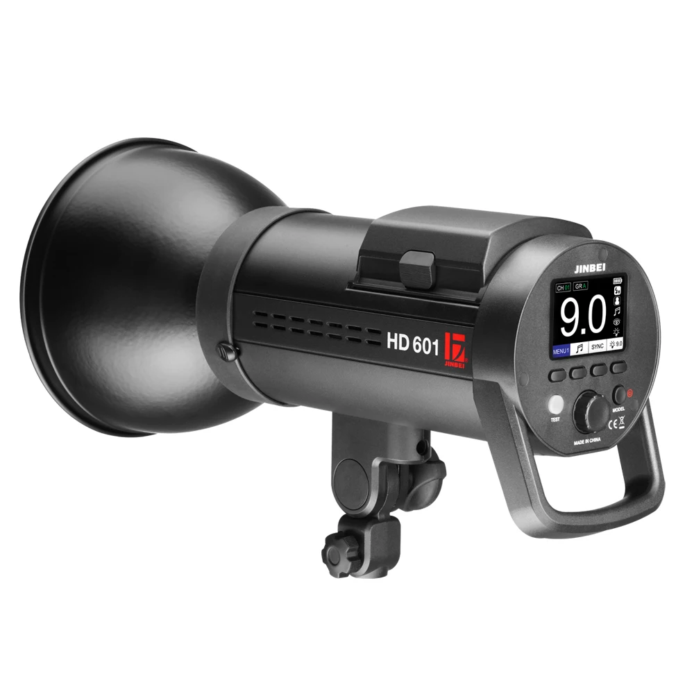 Jinbei HD 601 600Ws HSS GN80 литий ионная батарея стробоскоп вспышка обновлена от 600V|flash